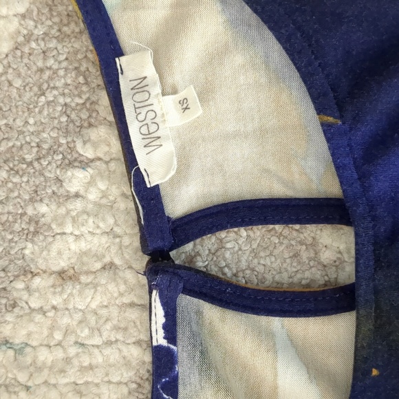 Anthropologie ‘Weston’ Tulip Hem Floral Dress - Picture 4 of 5